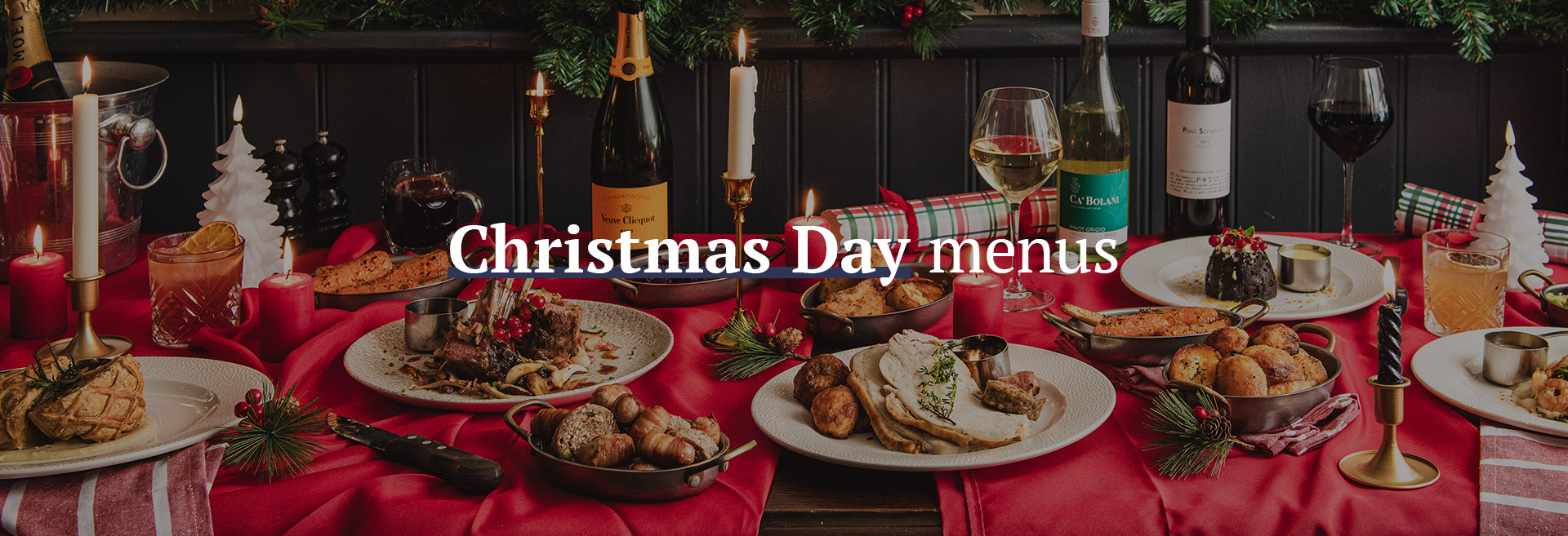 Christmas Day Menu at The Adelphi