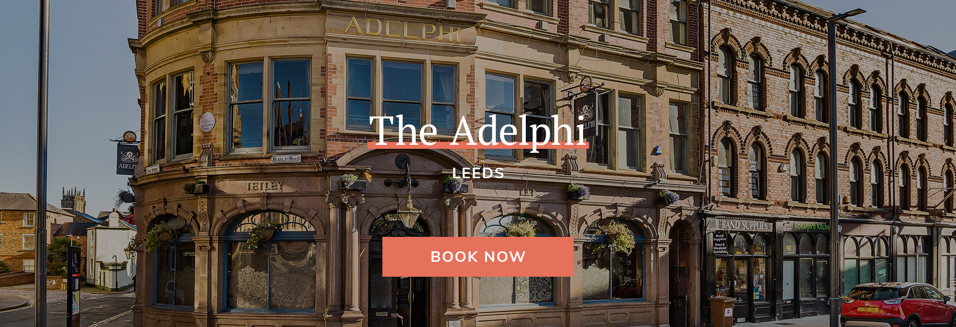 Enjoy a meal at your local pub at The Adelphi in Leeds